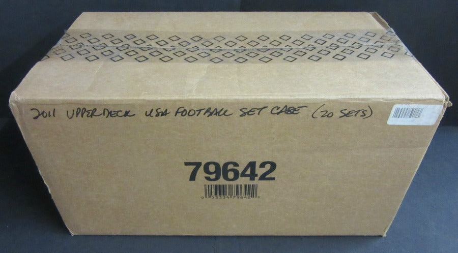 2011 Upper Deck USA Football Case (Hobby) (20 Box)