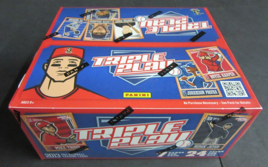 2013 Panini Triple Play Baseball Box (Retail) (24/7)