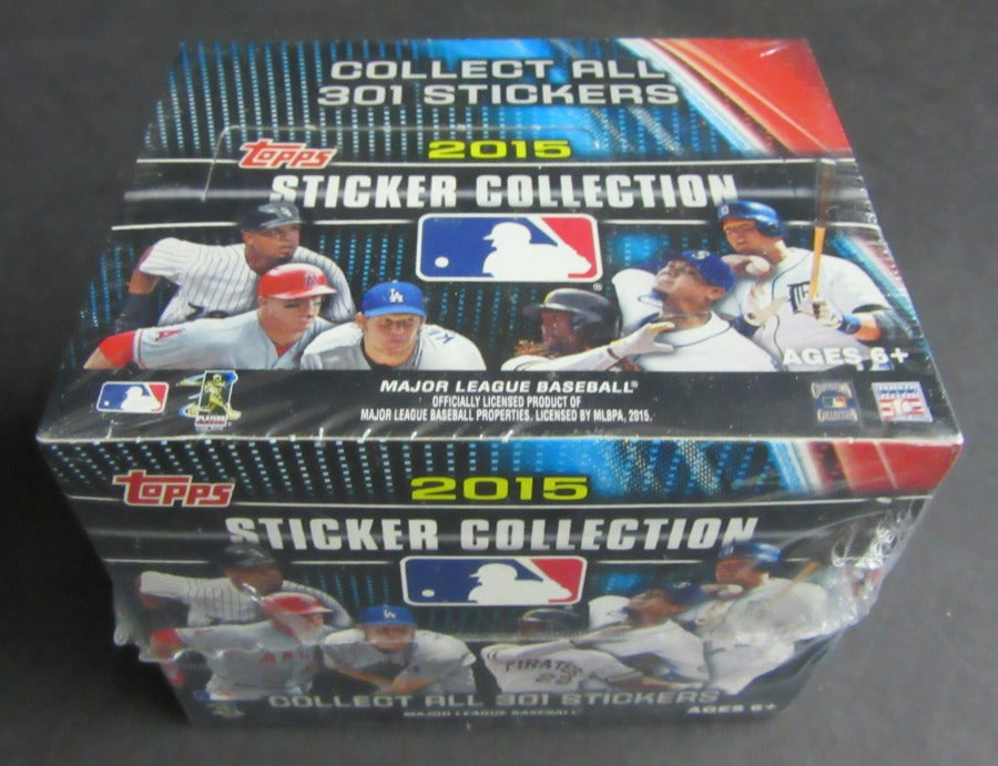 2015 Topps Baseball Stickers Box