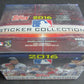 2016 Topps Baseball Stickers Box