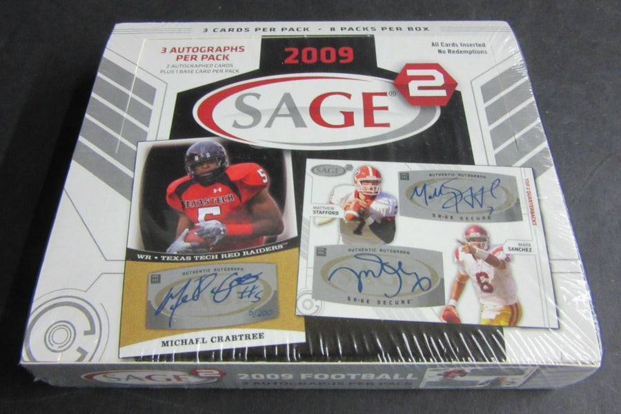 2009 Sage 2 Football Box (Hobby)