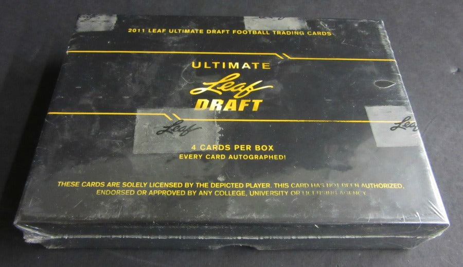 2011 Leaf Ultimate Draft Football Box