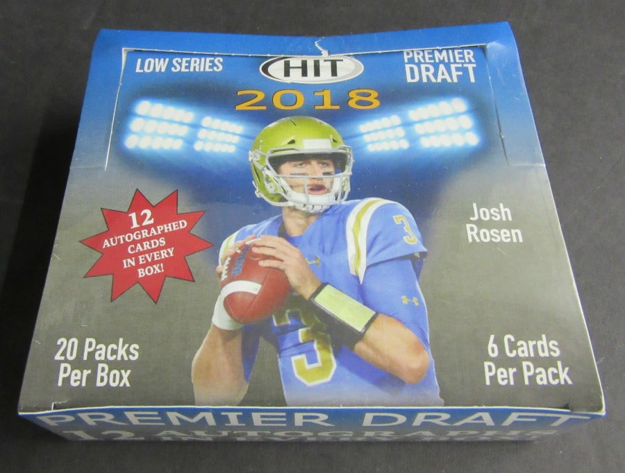 2018 Sage Hit Football Low Series Box (Hobby)