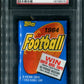 1984 Topps Football Unopened Wax Pack PSA 9