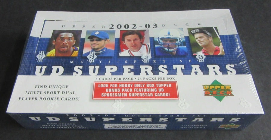 2002/03 Upper Deck Superstars Multisport Box (Hobby)