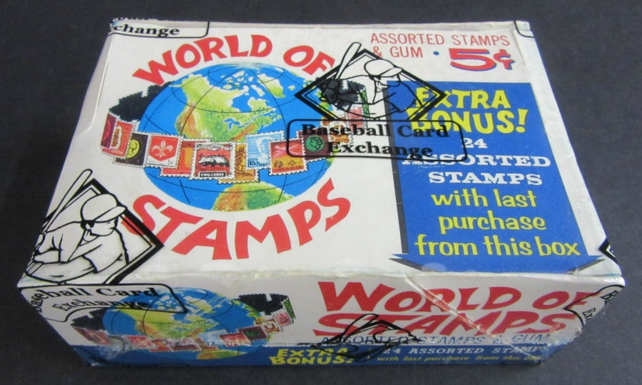 1965 Donruss World Of Stamps Unopened Wax Box (BBCE)