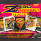 1983 Donruss Zero Heroes Unopened Wax Box