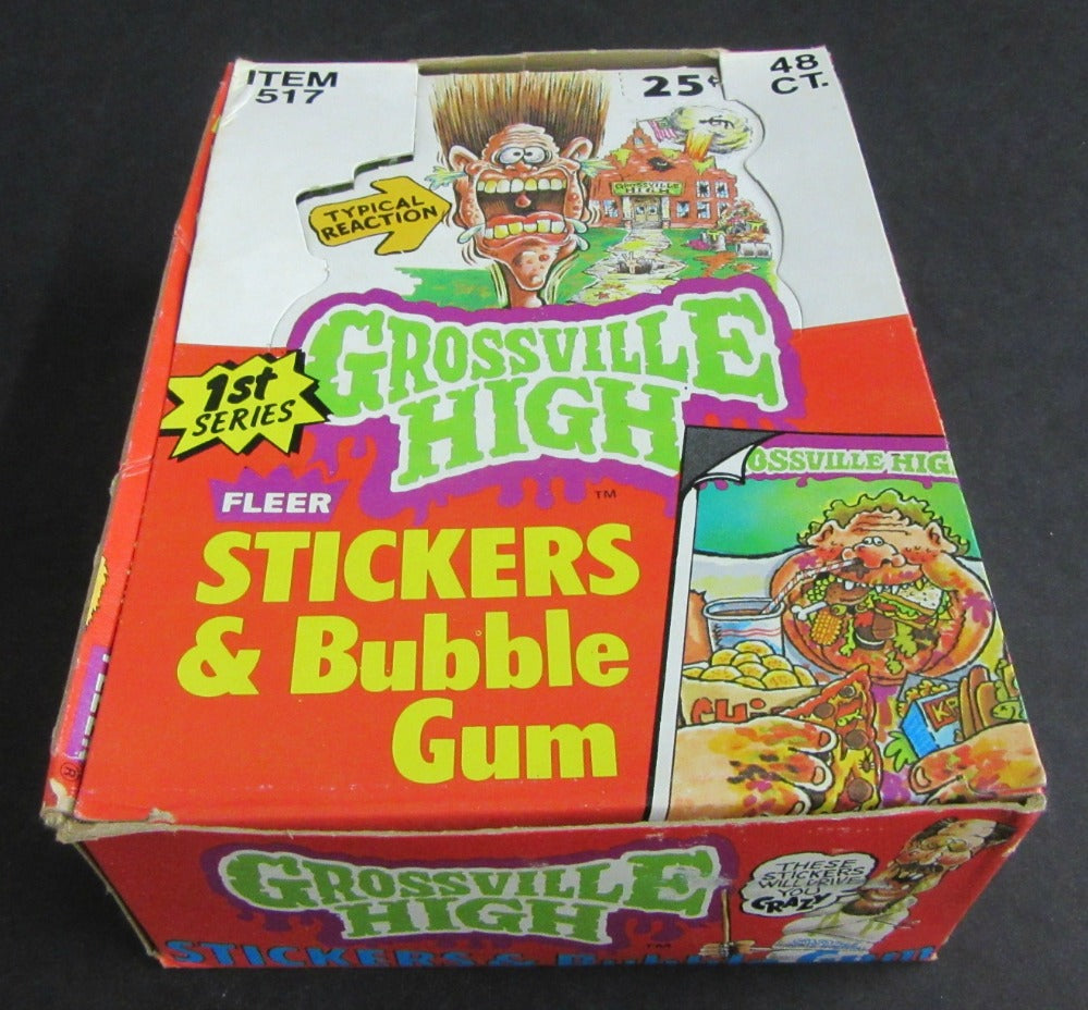 1986 Fleer Grossville High Unopened Wax Box