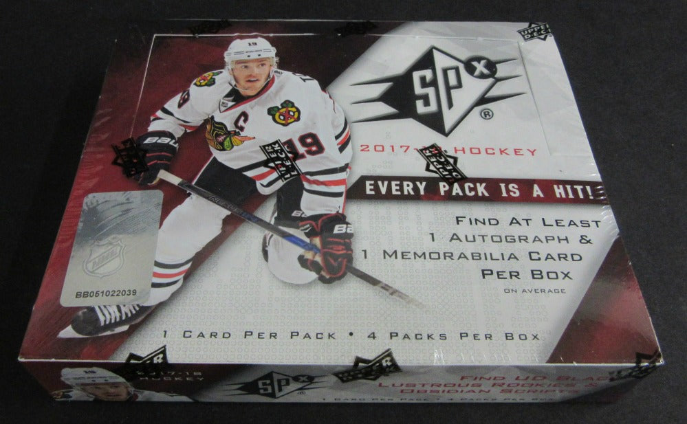 2017/18 Upper Deck SPX Hockey Box (Hobby)