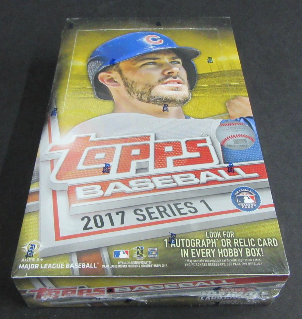 2017 Topps Baseball Series 1 Box (Hobby)