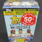 2006 Topps Baseball Updates & Highlights Blaster Box (20/6 plus Walmart Pack)