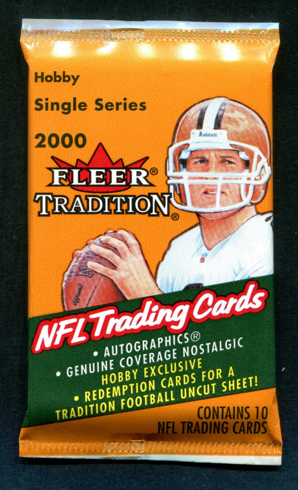 2000 Fleer Tradition Football Unopened Pack (Hobby)