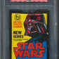 1977 Topps Star Wars Series 2 Unopened Wax Pack PSA 8