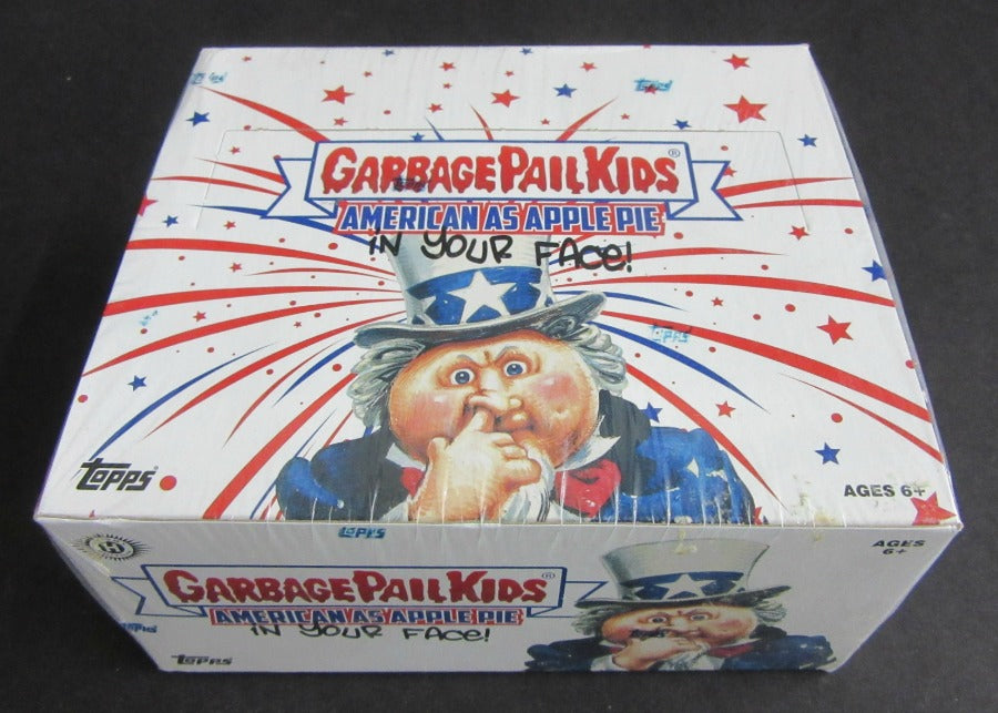 2016 Topps Garbage Pail Kids Series 1 Box (Hobby): American as Apple Pie - in Your Face