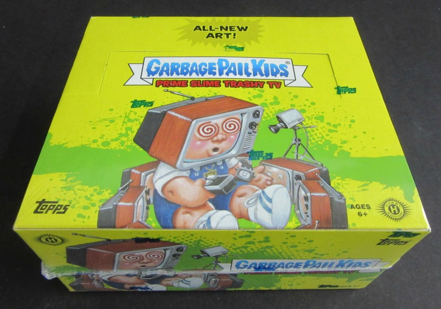 2016 Topps Garbage Pail Kids Series 2 Box (Hobby):  Prime Slime Trashy TV