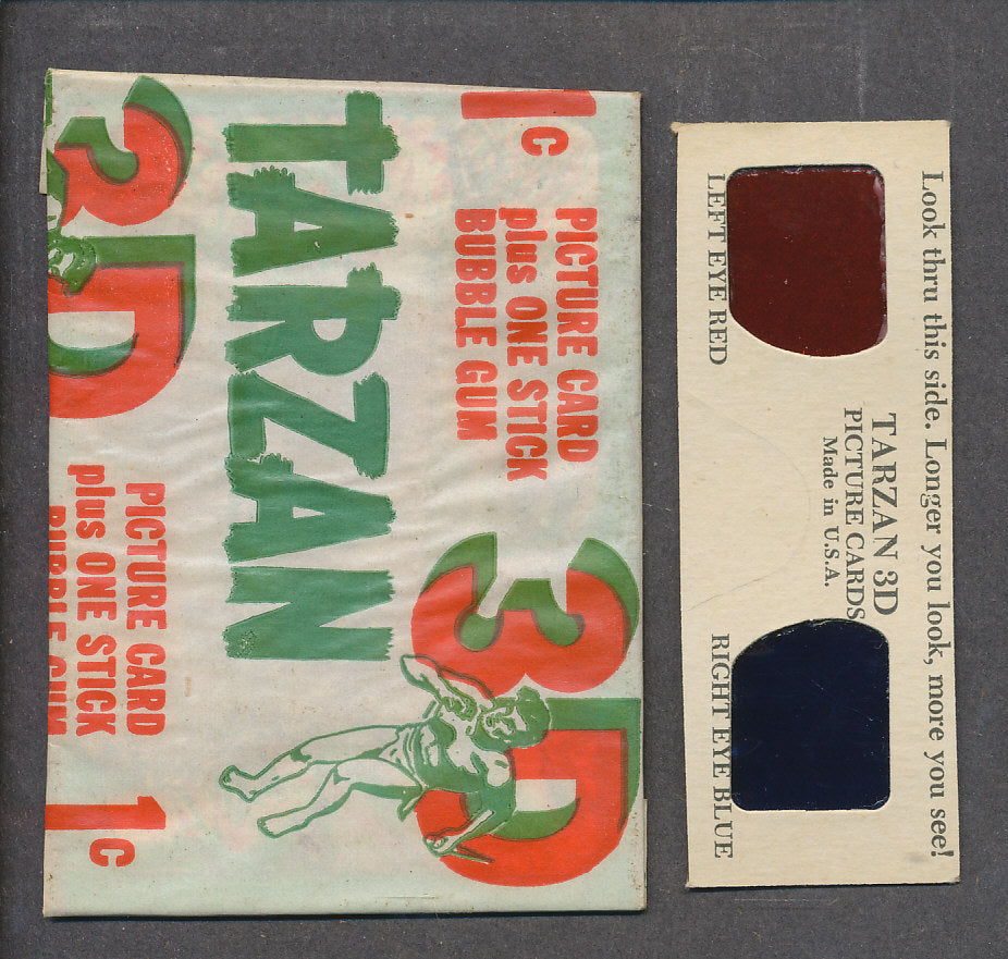 1954 Topps Tarzan 1 Cent Unopened Wax Pack