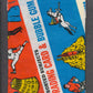1969 Topps Halloween Fun Pack Unopened Wax Pack (2 Card)