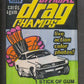 1971 Fleer Drag Champs Unopened Wax Pack