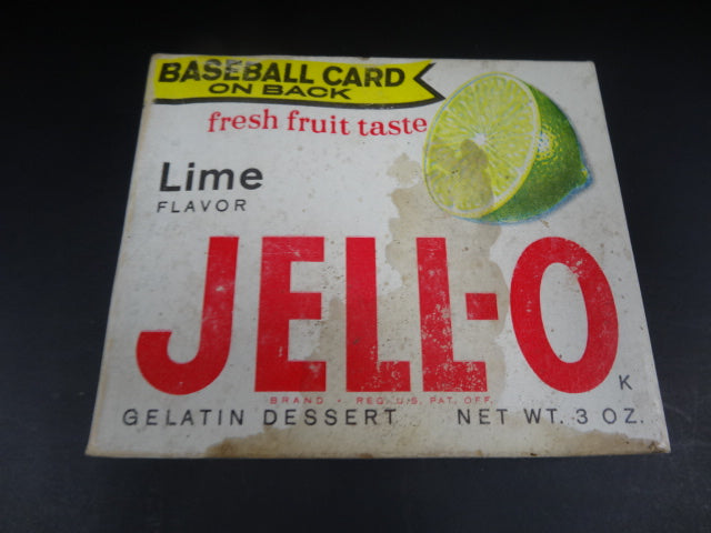 1963 Jello Baseball Juan Marichal Unopened Box