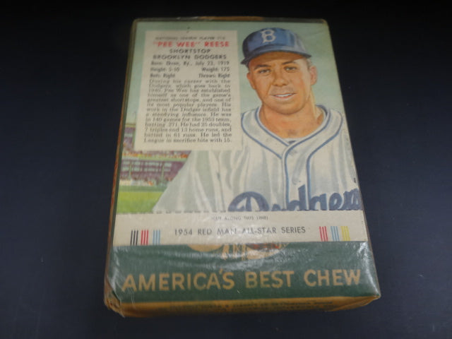 1954 Redman Tobacco Unopened Baseball Pack Pee Wee Reese