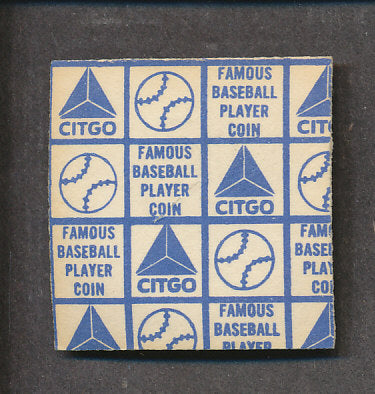 1969 Citgo Baseball Coins Unopened Pack