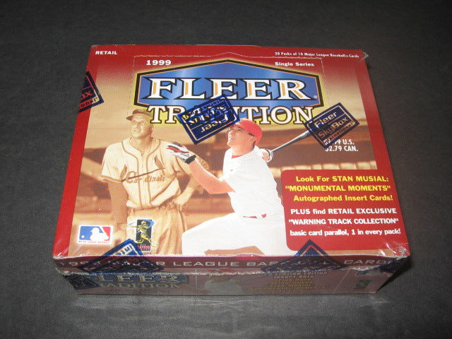 1999 Fleer Tradition Baseball Box (Retail)