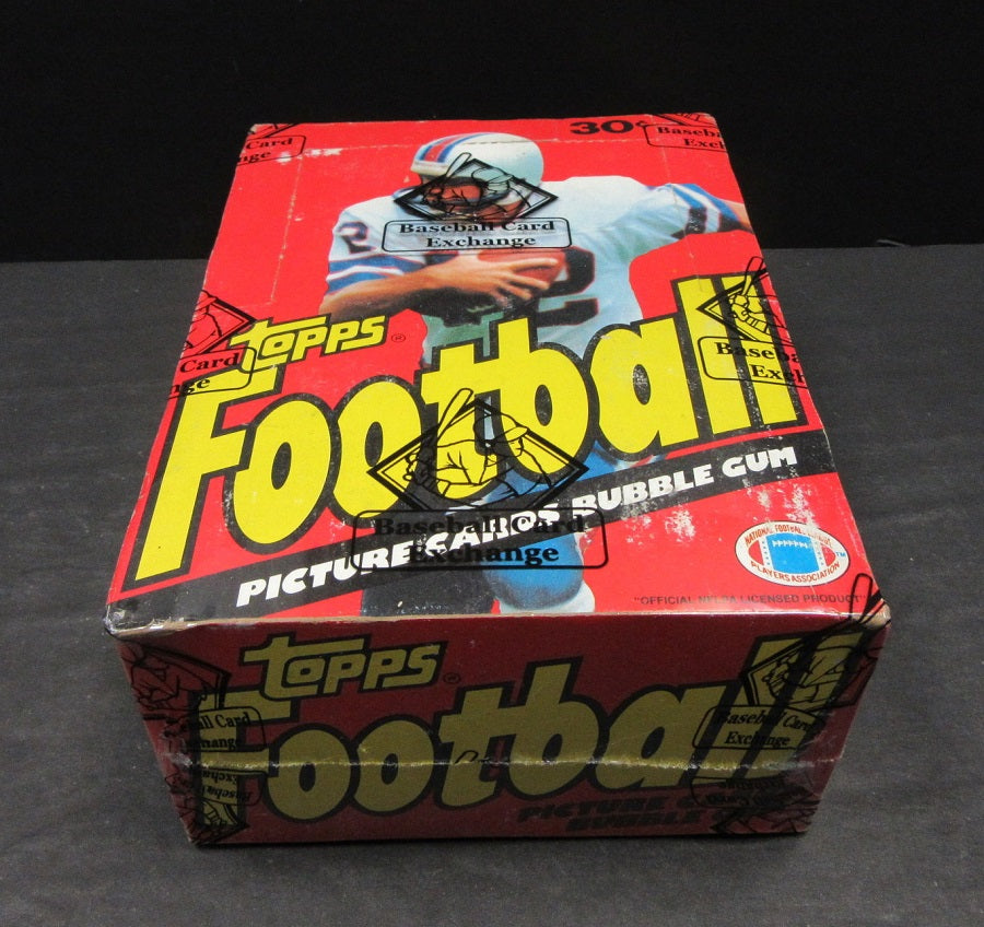 1981 Topps Football Unopened Wax Box