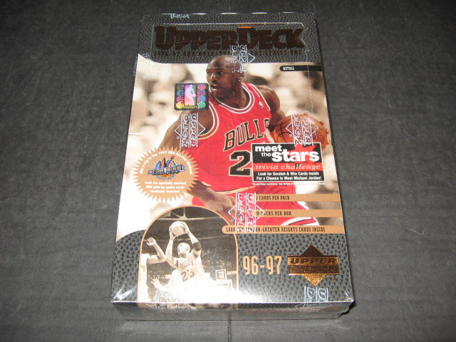 1996/97 Upper Deck Basketball Series 1 Box (Retail) (28/12)