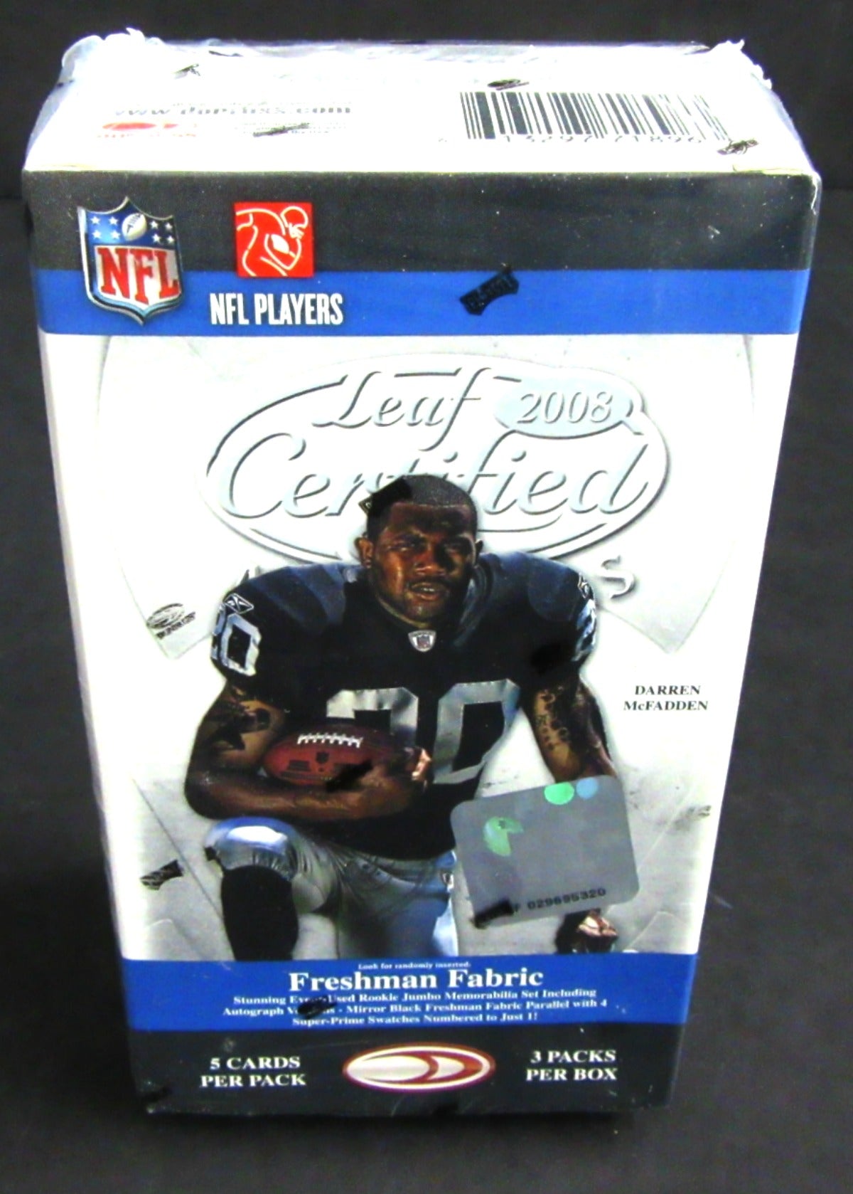 2008 Leaf Certified Football Blaster Box (3/5)