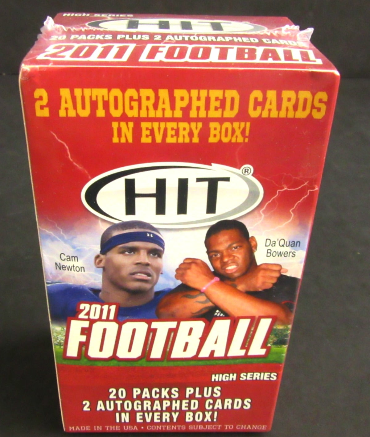 2011 Sage Hit Football High Series Blaster Box (20/)