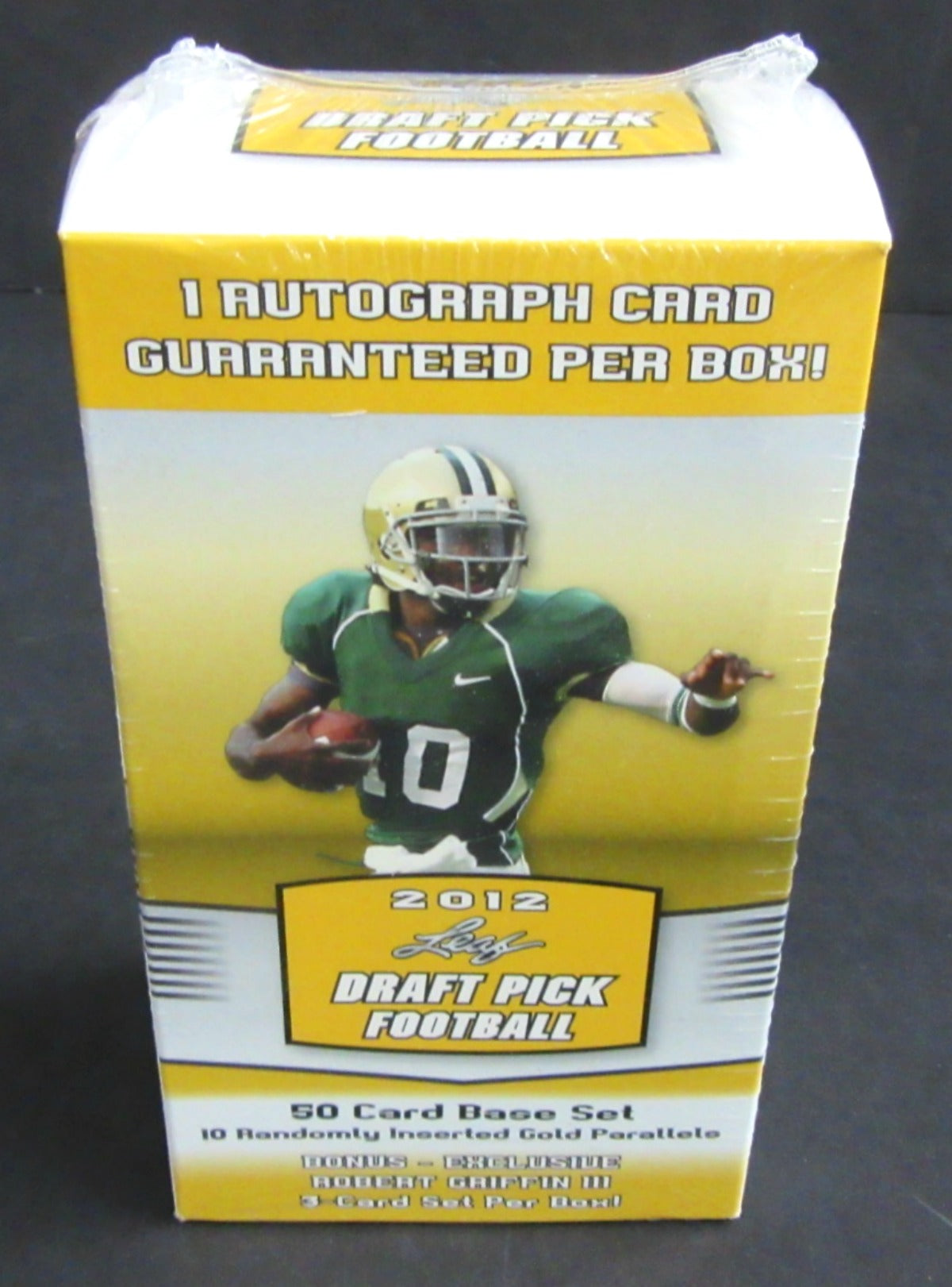 2012 Leaf Draft Pick Football Blaster Box (50 card set)