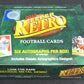 2012 Fleer Retro Football Box (Hobby) (2/10/5)