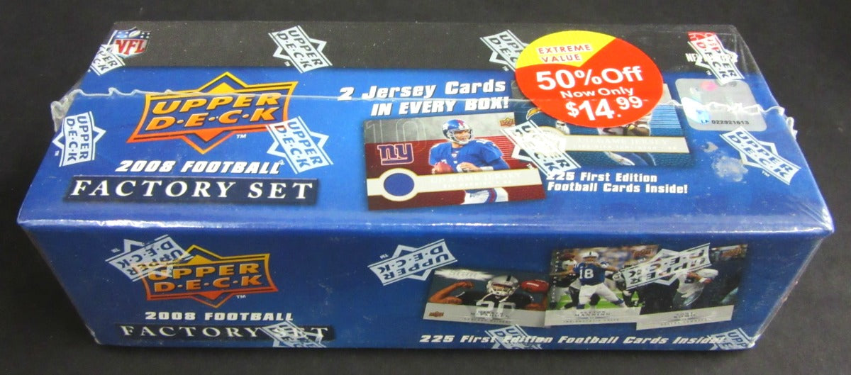 2008 Upper Deck Football First Edition Factory Set