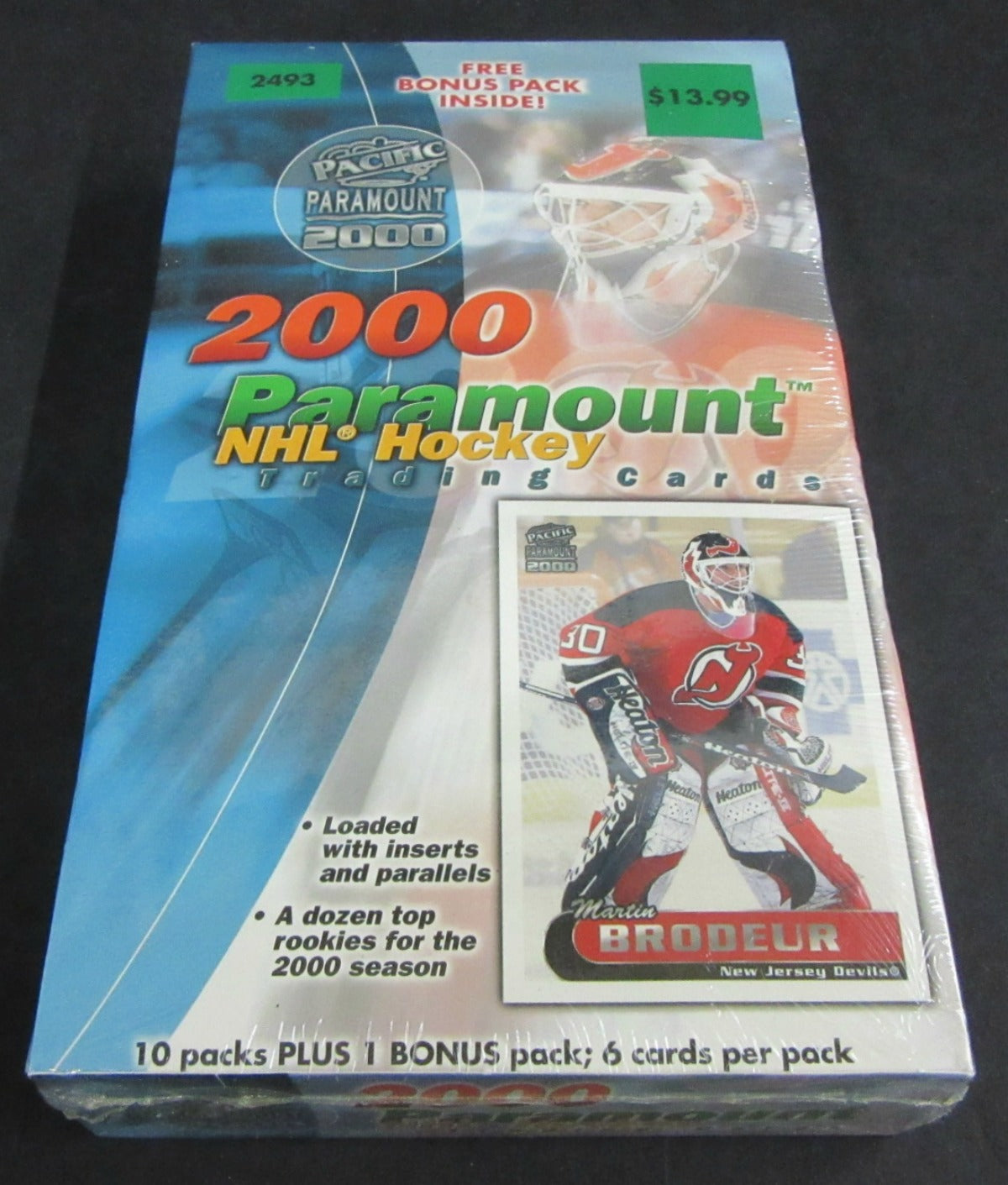 1999/00 Pacific Paramount Hockey Blaster Box (11/6)