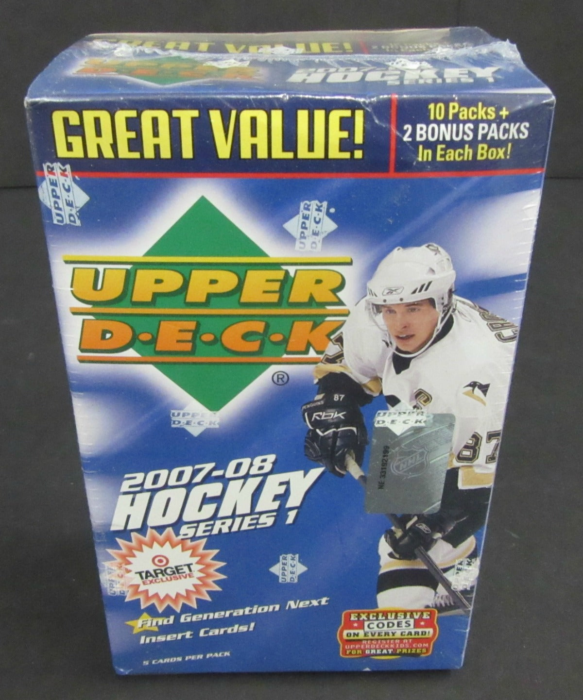 2007/08 Upper Deck Hockey Series 1 Blaster Box (12/5)