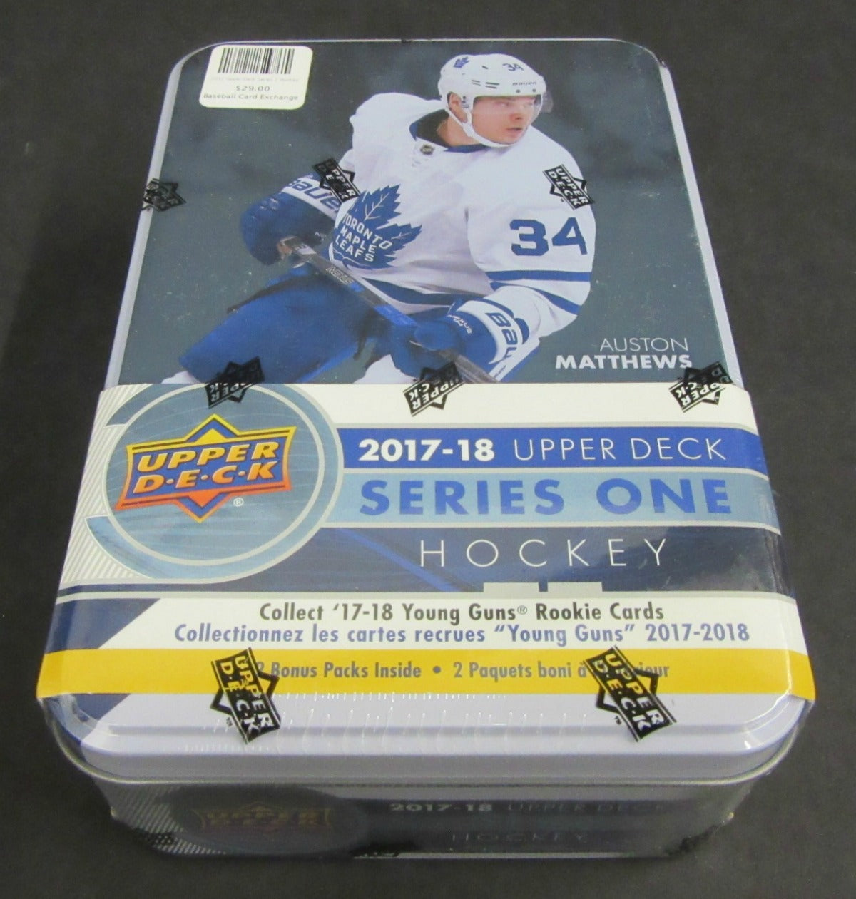 2017/18 Upper Deck Hockey Series 1 Box Tin (12/8)