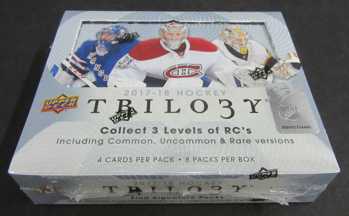 2017/18 Upper Deck Trilogy Hockey Box (Hobby)