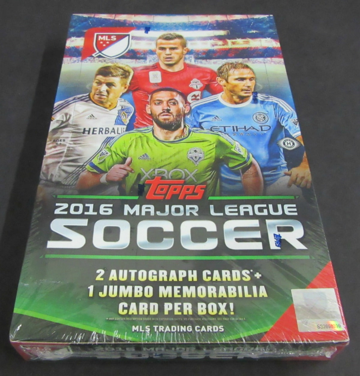 2016 Topps MLS Major League Soccer Box (Hobby)