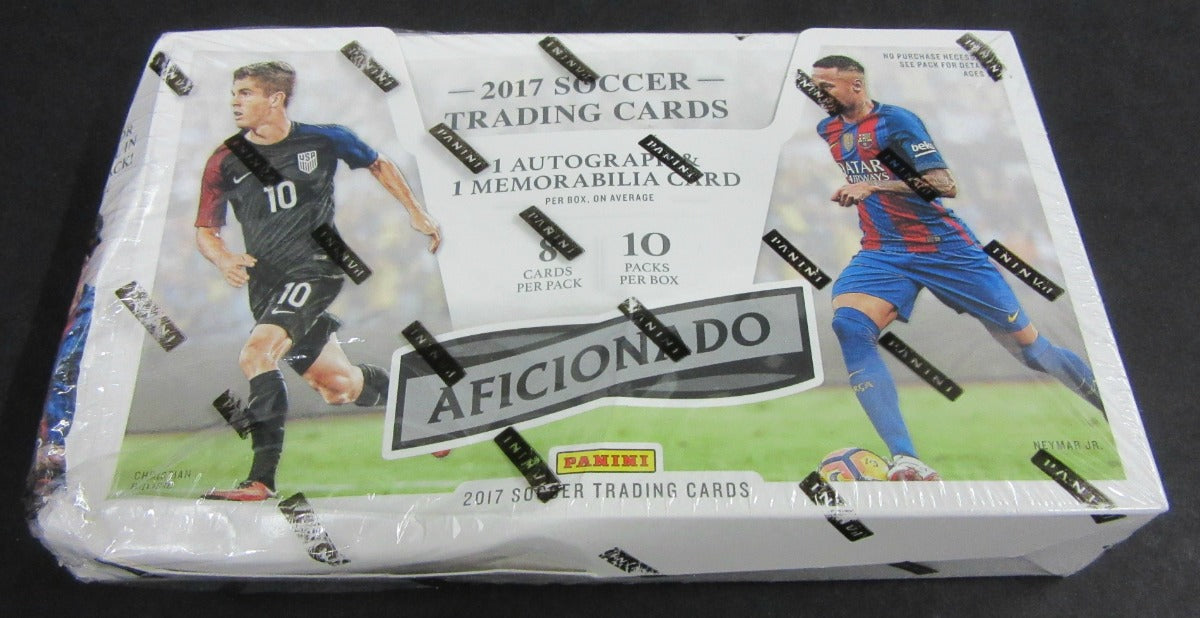 2017 Panini Aficionado Soccer Box (Damage)