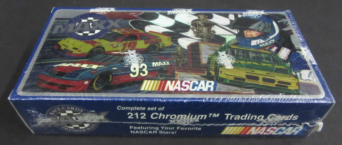 1993 Maxx Chromium Racing Race Cards Factory Set
