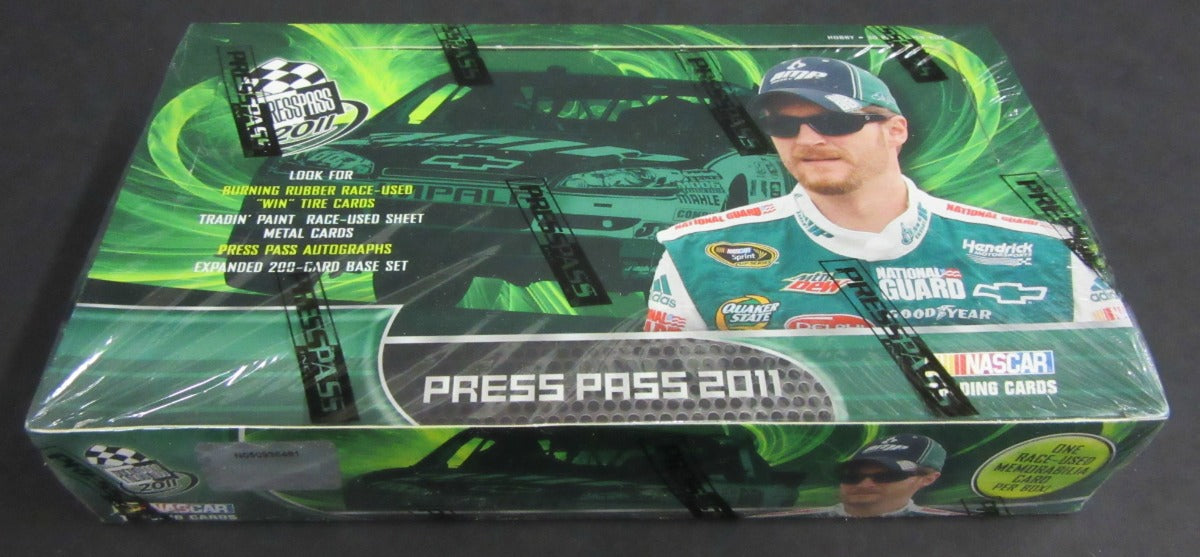 2011 Press Pass Racing Race Cards Box (Hobby)