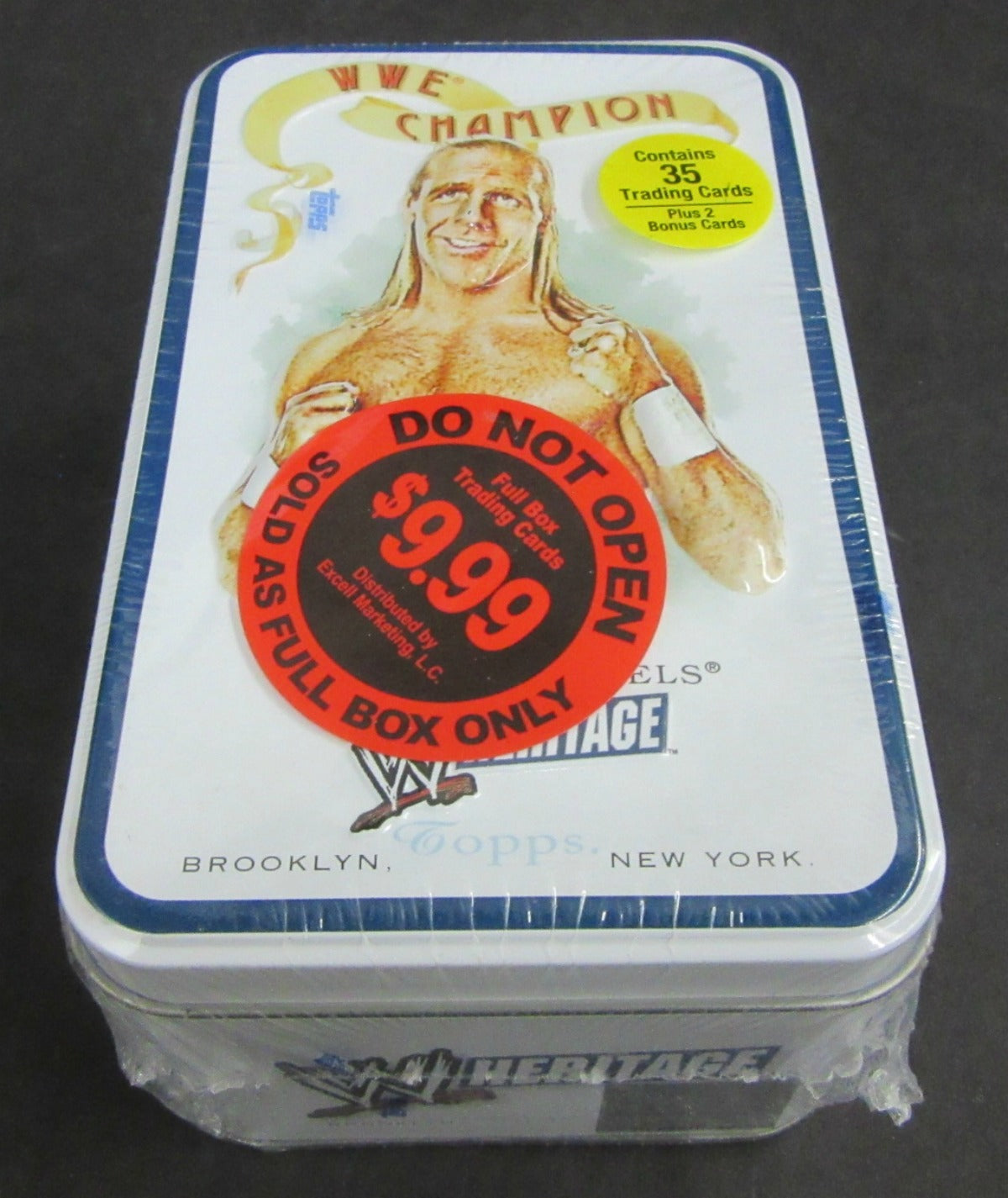 2007 Topps WWE Heritage Wrestling Tin