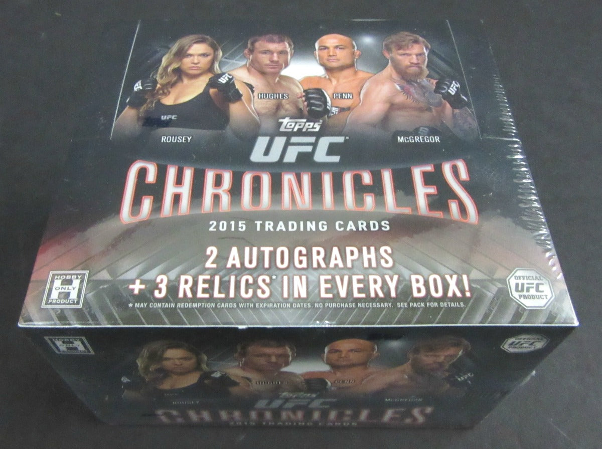 2015 Topps UFC Chronicles Box (Hobby)