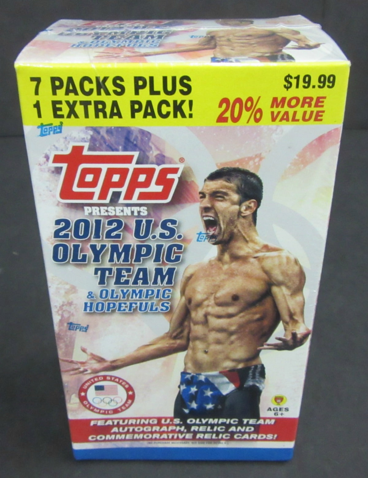 2012 Topps U.S. Olympic Team Blaster Box (8/10)