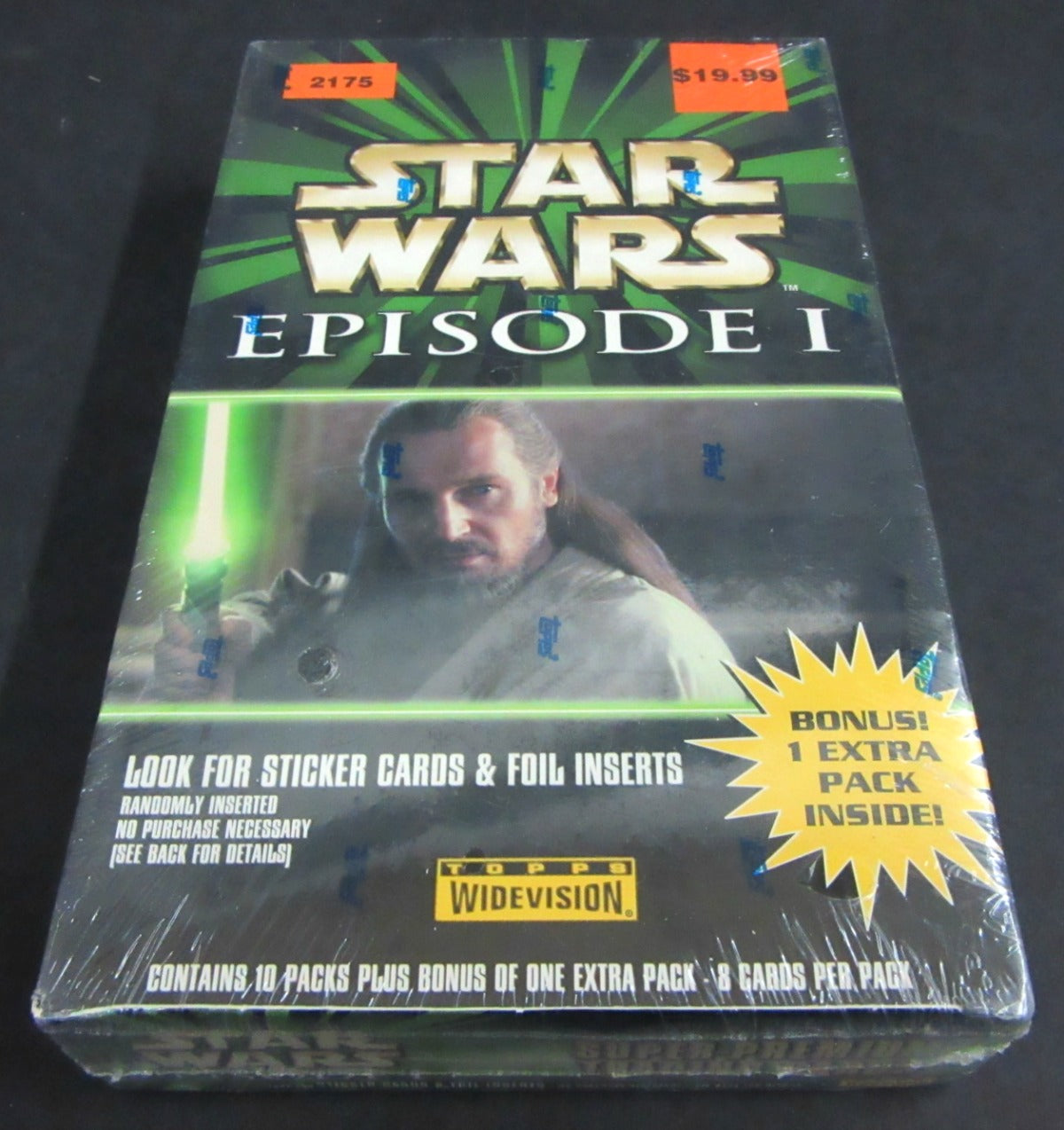 1999 Topps Star Wars Episode 1 Widevision Blaster Box (11/8)