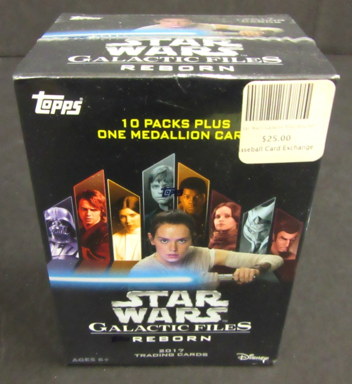 2017 Topps Star Wars Galactic Files Blaster Box (Medallion) (10/)