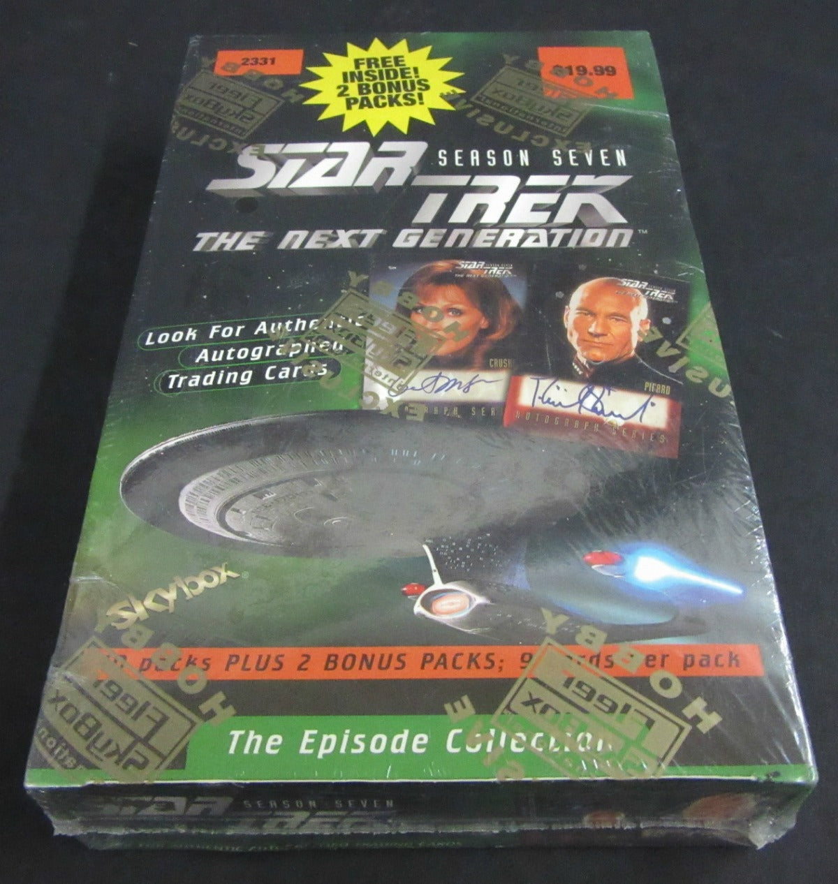 1999 Fleer Skybox Star Trek The Next Generation Blaster Box (12/9)