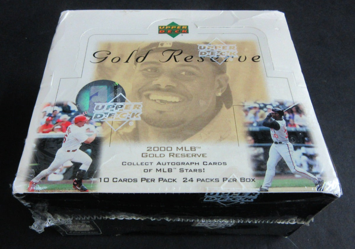 2000 Upper Deck Gold Reserve Baseball Box (24/10)