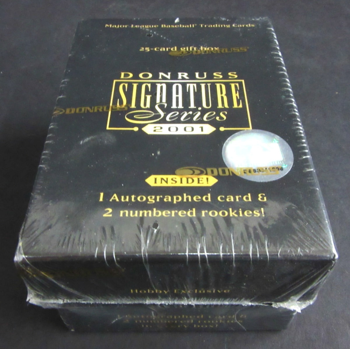 2001 Donruss Signature Series Baseball Box (/25)