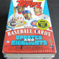 2005 Topps Updates and Highlights Baseball Blaster Box (10/6)